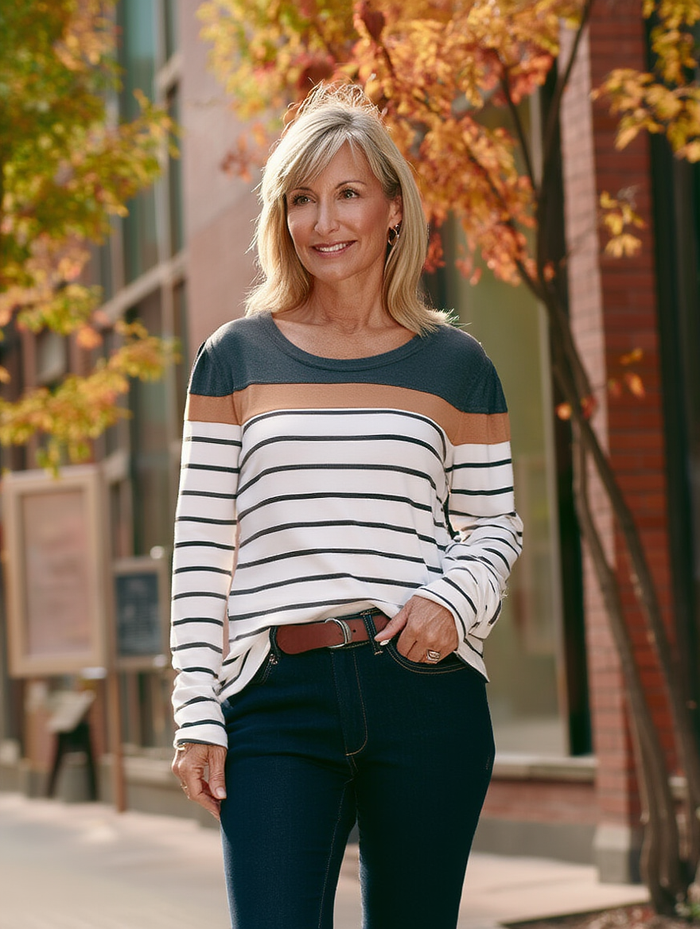 The Marlowe Striped Top