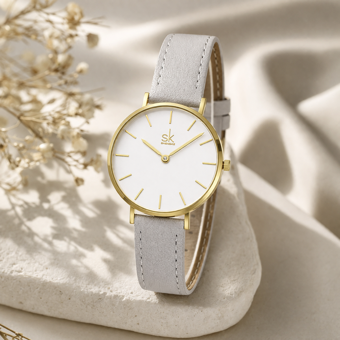 Ivory Dial Watch