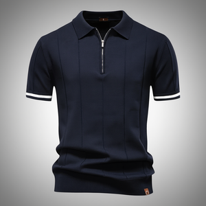 Westhaven Zip Polo™ – Tipped Cuff Edition