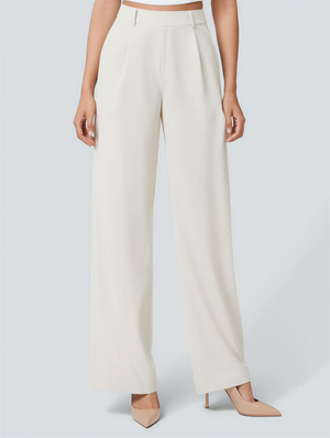 Isla Tailored Wide-Leg Trousers