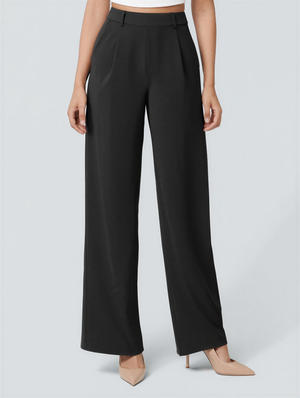 Isla Tailored Wide-Leg Trousers