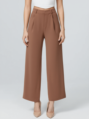 Isla Tailored Wide-Leg Trousers