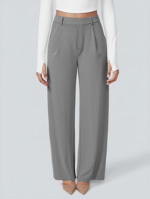 Isla Tailored Wide-Leg Trousers