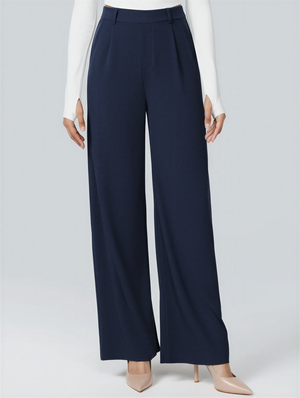 Isla Tailored Wide-Leg Trousers