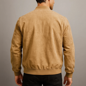 Hudson Suede Bomber