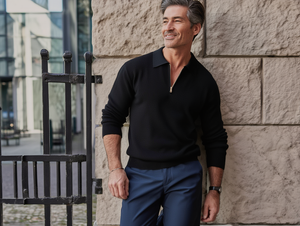 The Milan Polo Sweater