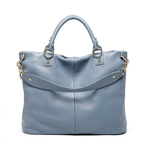 The Hudson Vintage Leather Tote