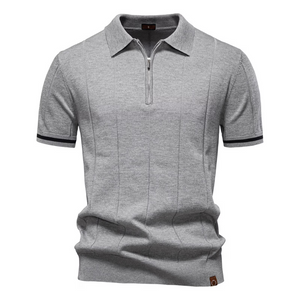 Westhaven Zip Polo™ – Tipped Cuff Edition