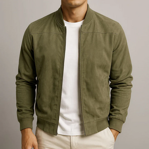 Hudson Suede Bomber
