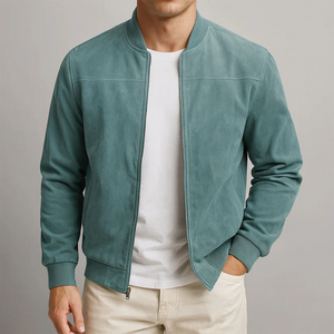 Hudson Suede Bomber
